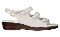 Quatro Bone Leather Slingback Sandal