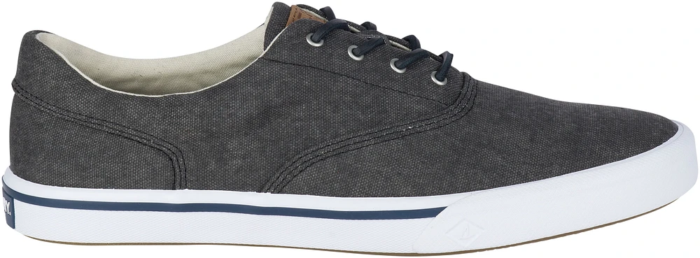 Striper II CVO Salt Washed Black Canvas Lace-Up Sneaker