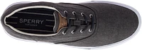 Striper II CVO Salt Washed Black Canvas Lace-Up Sneaker