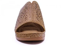 Wedge Glitter Bronze