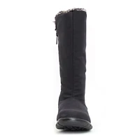 Janet Black Mid-Calf Winter Boot