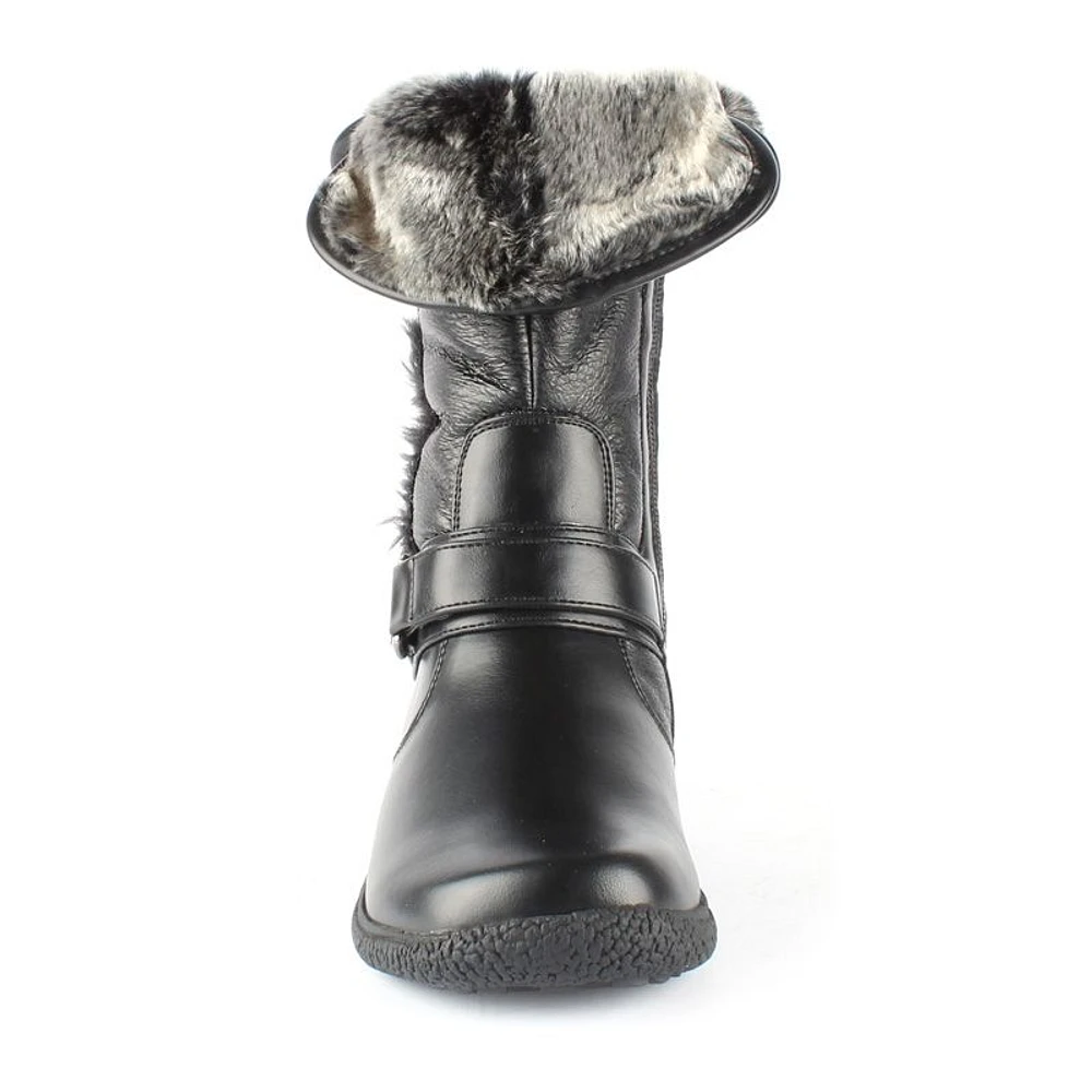 Gabi 2 Black Mid-Calf Winter Boot