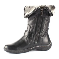 Gabi 2 Black Mid-Calf Winter Boot