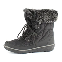 Snowflake Lace-up Winter Boot