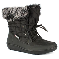 Snowflake Lace-up Winter Boot