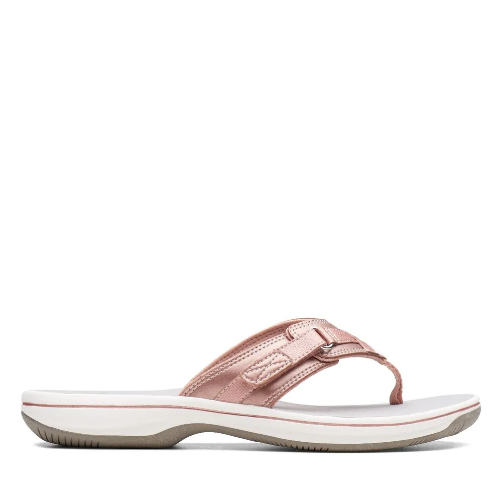 Breeze Sea Rose Gold Thong Sandal