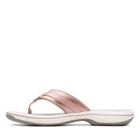 Breeze Sea Rose Gold Thong Sandal