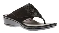 Cambridge Black Thong Sandal