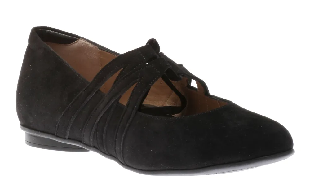 Flory Black Suede