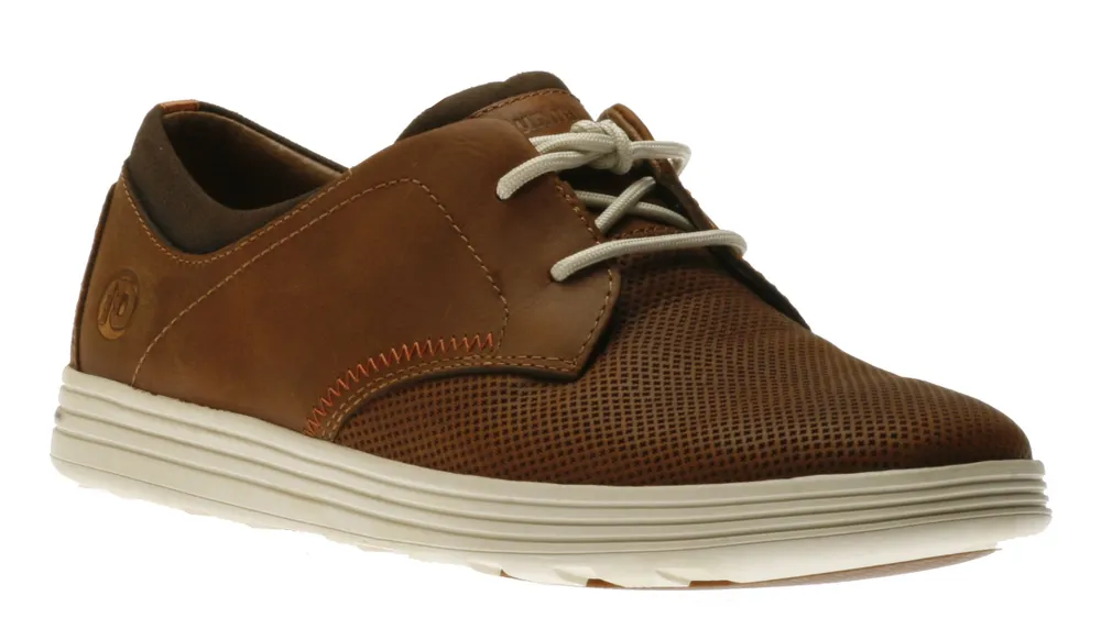 Colchester Brown Leather Oxford Sneaker