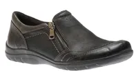 Rapid 2 Randall Black Zipper Slip-On Shoe