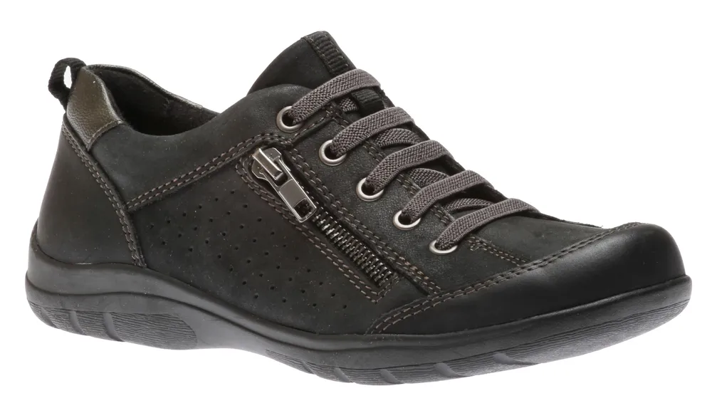 Rapid 2 Reeve Black Slip-On Walking Shoe