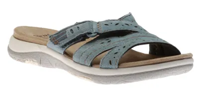 Shantel Moroccan Blue Slide Sandal