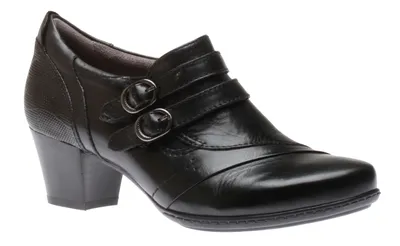 Calgary Toronto Black Leather Dress Shoe