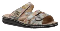 Agueda Multi Verano Leather Slide Sandal