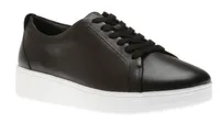 Rally Black Leather Sneaker