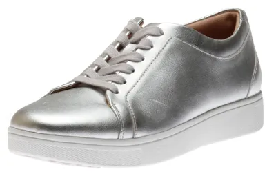 Rally Silver Leather Sneaker