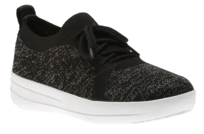 F-Sporty Uberknit Black Grey Lace-Up Sneaker
