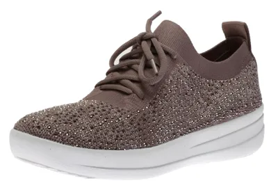 F-Sporty Uberknit Crystal Metallic Mink Sneaker