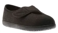 Kendale Black Wool Slipper