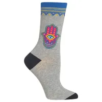 Hotsox Women's Hamsa Crew Socks