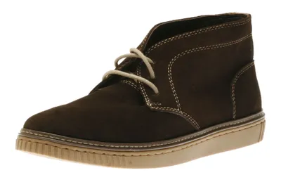 Wallace Brown Suede Lace-Up Chukka Boot