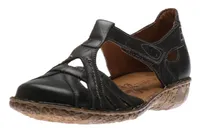 Rosalie 29 Black Leather T-Strap Mary Jane Sandal