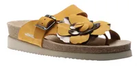 Helen Flower Yellow Ochre Thong Sandal