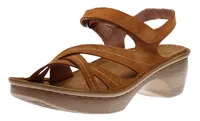 Paris Amber Nubuck Leather Sandal