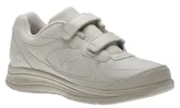 MW577VB Beige Leather Velcro Walking Shoe