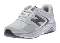 WW847WT3 White/Purple Walking Shoe