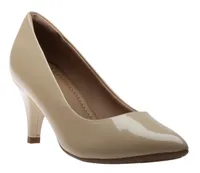 Dress Shoe Beige Pat