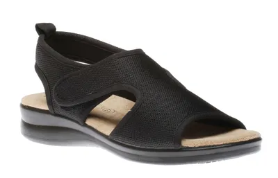 Ladies Velcro Black