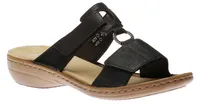 Eagle Black Slide Sandal