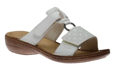 Kaukasus White Slide Sandal