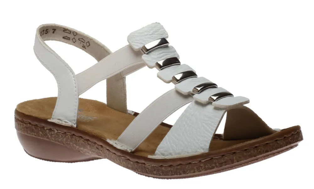 Kaukasus White Silver Sandal