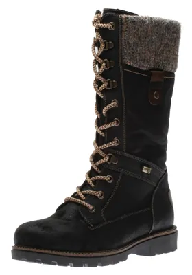 Usedcalf Knit Cuff Winter Boot