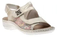 Alula Gold Multicolour Dot Slingback Sandal