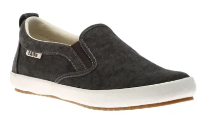 Dandy Charcoal Canvas Slip-On Sneaker
