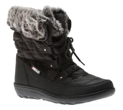 Snowflake Lace-up Winter Boot
