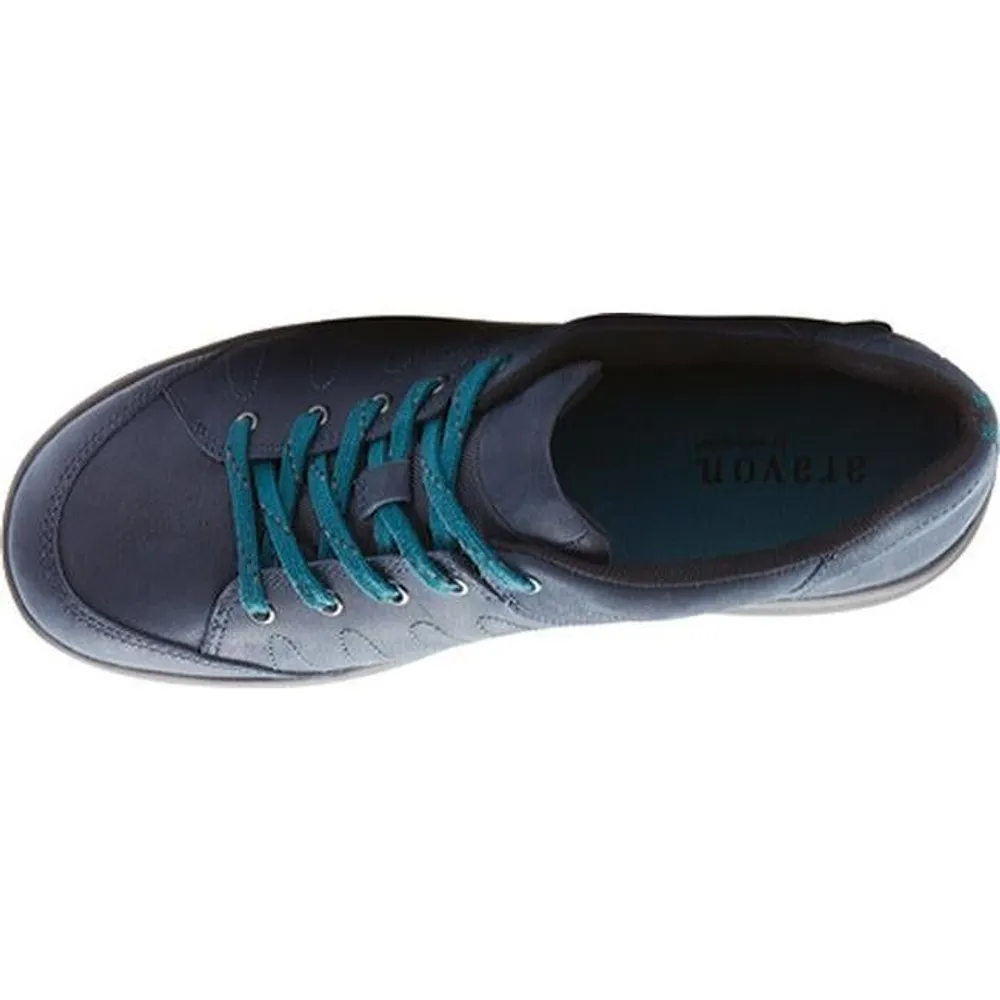 Rev Stridarc Waterproof Savor Navy Lace-Up Sneaker