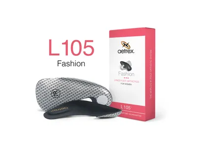 L105 Women's Fashion Orthotics With Metatarsal Support