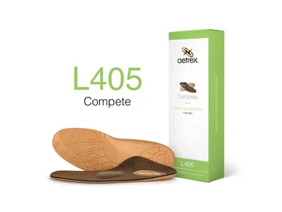 L405 Men's Compete Orthotics With Metatarsal Support