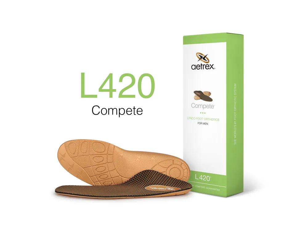 L420 Men's Compete Posted Orthotics