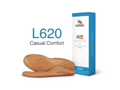 L620 Men's Casual Comfort Posted Orthotics