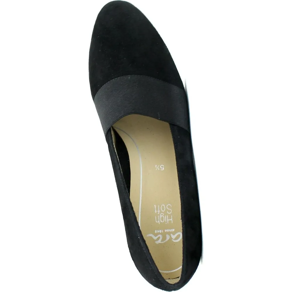 Odette Black Suede Pump