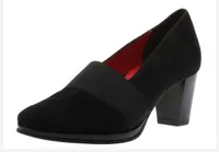 Odette Black Suede