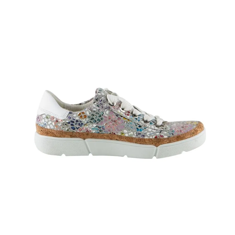 Renata Rom Sasso Floral Lace-Up Sneaker