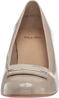 Berklie Beige Patent Pump