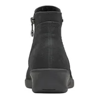 Fairlee Black Leather Ankle Boot